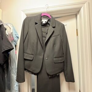 Women’s pant suit Loft. Black dressy great for wedding